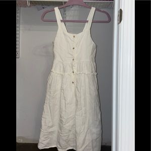 zara dress (white)